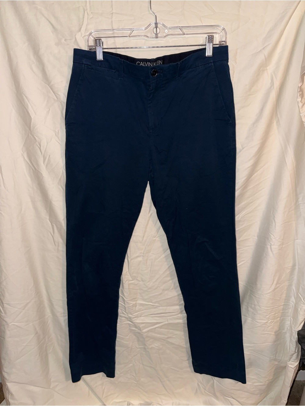 Calvin Klein Men's Navy Chino Pants 32/32